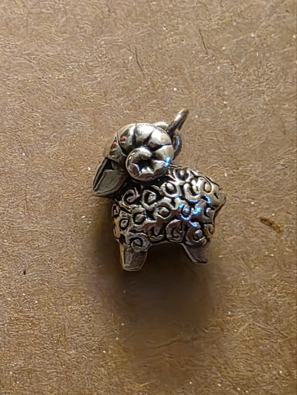 James Avery Silver Ram Charm